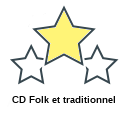 CD Folk et traditionnel