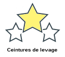 Ceintures de levage