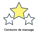 Ceintures de massage