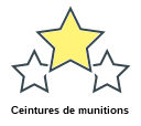 Ceintures de munitions