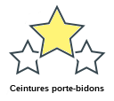 Ceintures porte-bidons