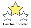 Cercles ŕ broder