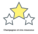 Champagnes et vins mousseux