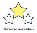 Chargeurs et accumulateurs