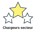 Chargeurs secteur