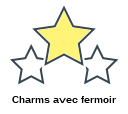 Charms avec fermoir