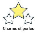 Charms et perles