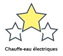 Chauffe-eau électriques