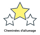 Cheminées d'allumage