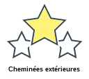 Cheminées extérieures