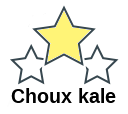 Choux kale