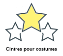 Cintres pour costumes