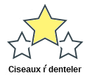 Ciseaux ŕ denteler