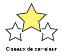 Ciseaux de carreleur