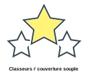 Classeurs ŕ couverture souple