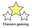 Claviers gaming