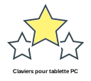 Claviers pour tablette PC