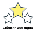 Clôtures anti-fugue