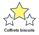 Coffrets biscuits