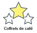 Coffrets de café