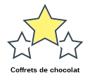 Coffrets de chocolat