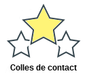 Colles de contact