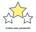 Colliers avec pendentifs