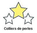 Colliers de perles