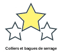 Colliers et bagues de serrage