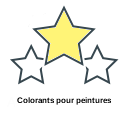 Colorants pour peintures