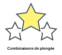 Combinaisons de plongée