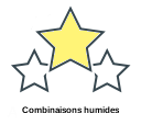 Combinaisons humides