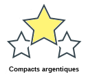 Compacts argentiques