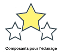 Composants pour l'éclairage