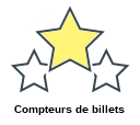 Compteurs de billets