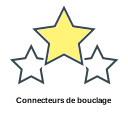 Connecteurs de bouclage