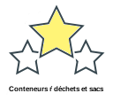 Conteneurs ŕ déchets et sacs