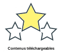 Contenus téléchargeables