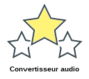 Convertisseur audio