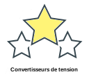 Convertisseurs de tension