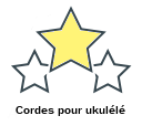 Cordes pour ukulélé