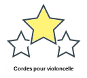 Cordes pour violoncelle