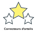 Correcteurs d'orteils