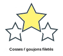 Cosses ŕ goujons filetés