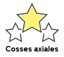 Cosses axiales