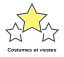 Costumes et vestes