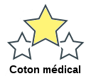 Coton médical
