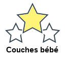 Couches bébé