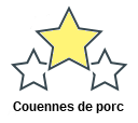 Couennes de porc