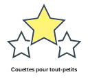 Couettes pour tout-petits